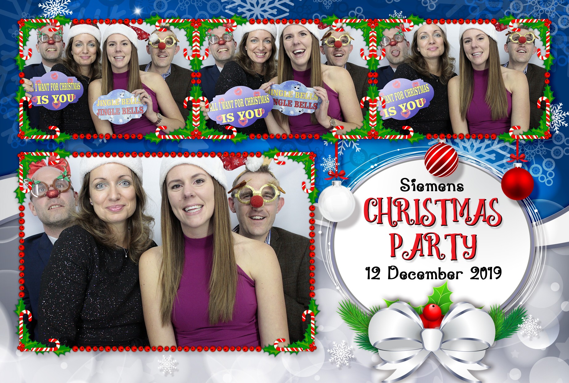 Siemens Christmas Party | View more photos from the event at gallery.myphotoboothexperience.co.uk/u/MyPhotoBoothExperienceLtd/Siemens-Christmas-Party-0